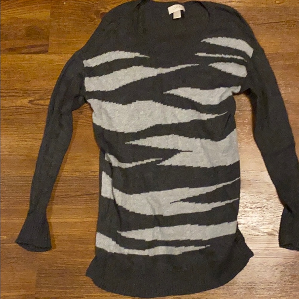 Great zebra striped sweater